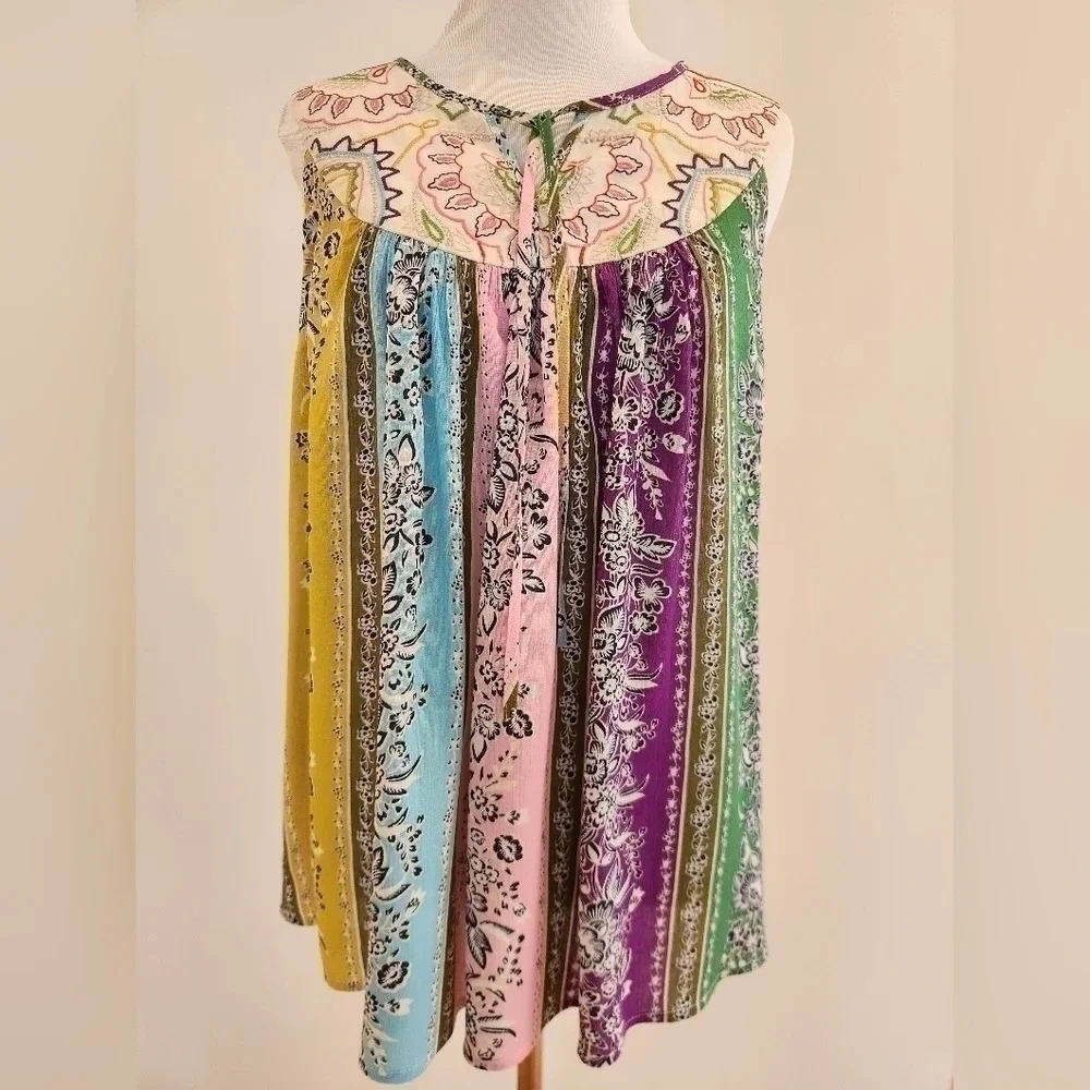 || ONE SEPTEMBER || Larkspur Anthropologie tank